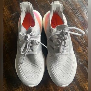 Adidas Ultraboost Kanadia 2 Trail Running Athletic Shoes Grey Sock-Like Fit 7.5